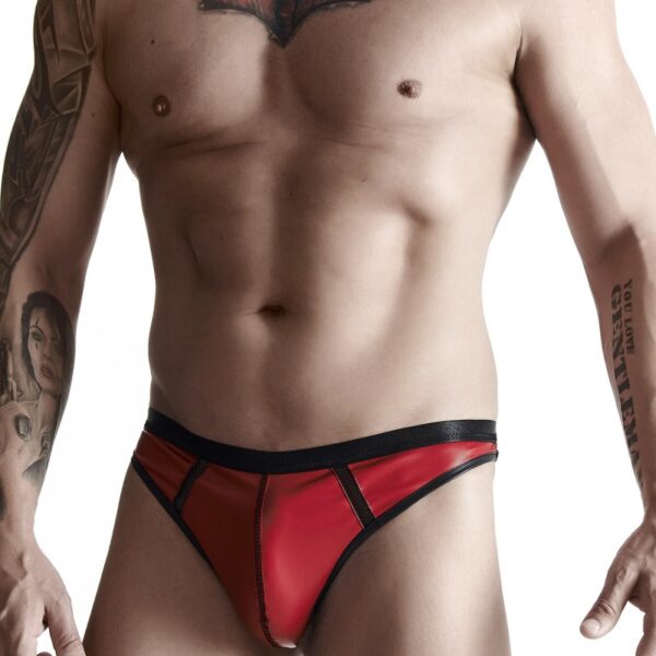 String en wetlook rouge – Regnes