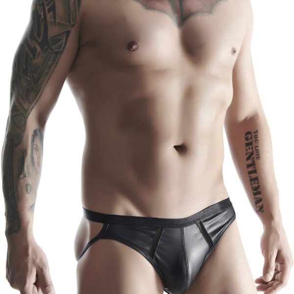 Jock strap noir wetlook – Regnes