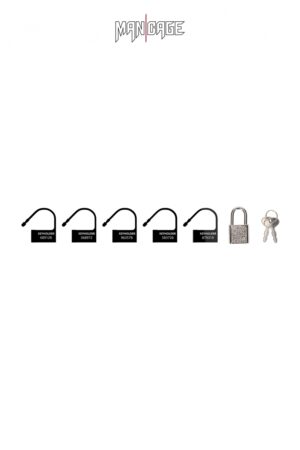 6 Cadenas  noir - Mancage