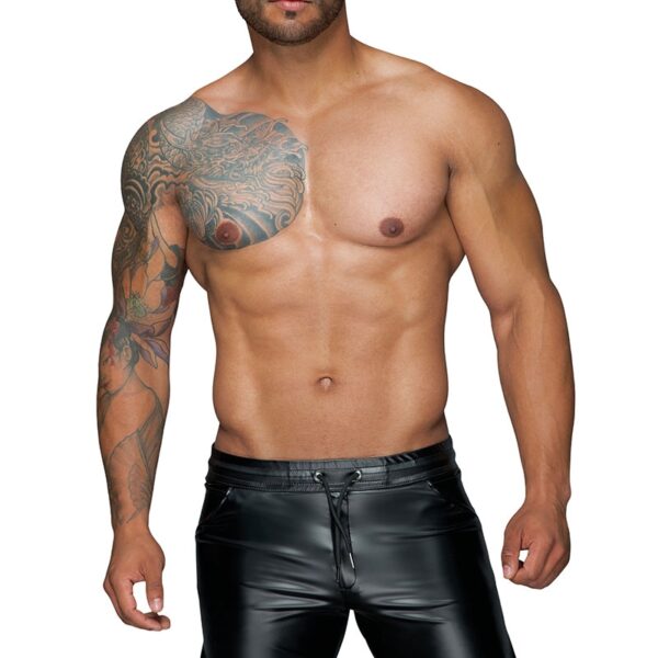 Short casual wetlook H061