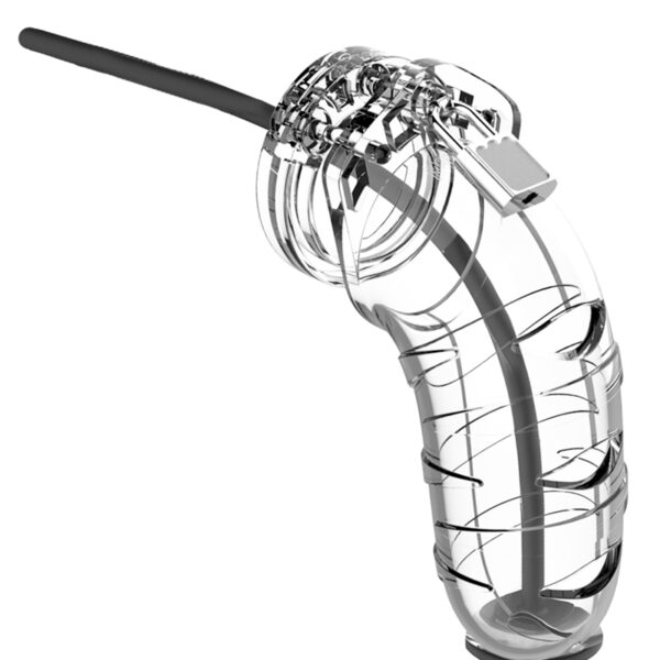 Cage de chasteté 12,5cm avec plug d’urètre – ManCage 17