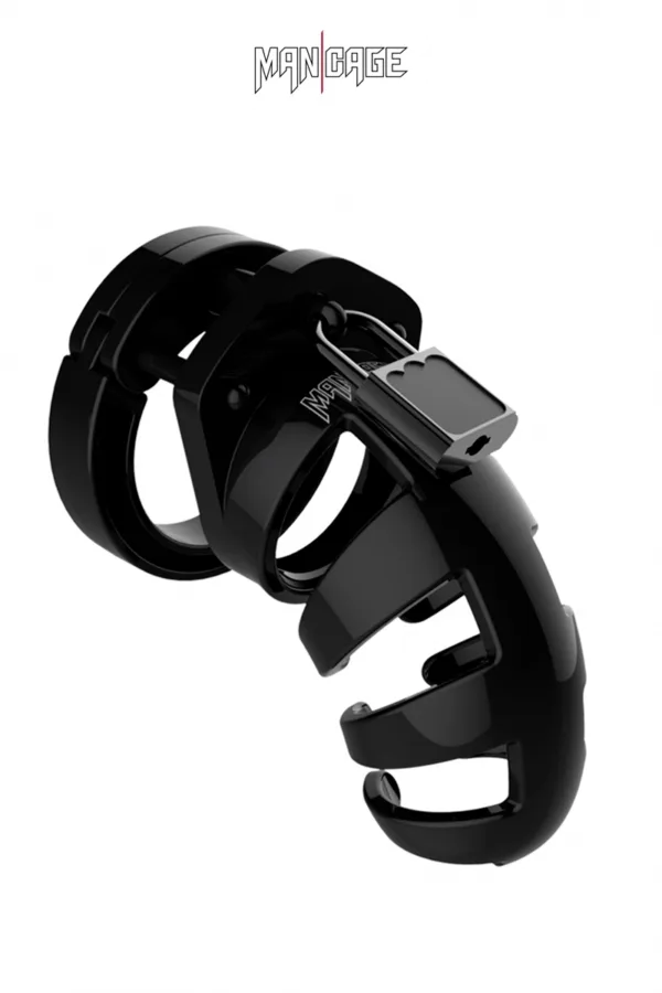 Cage de chasteté 9cm ManCage 02 noir - 94edenstreet.com - sexshop en ligne