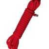 Corde de bondage Japonais 5m rouge – Ouch - 94edenstreet.com - sexshop en ligne