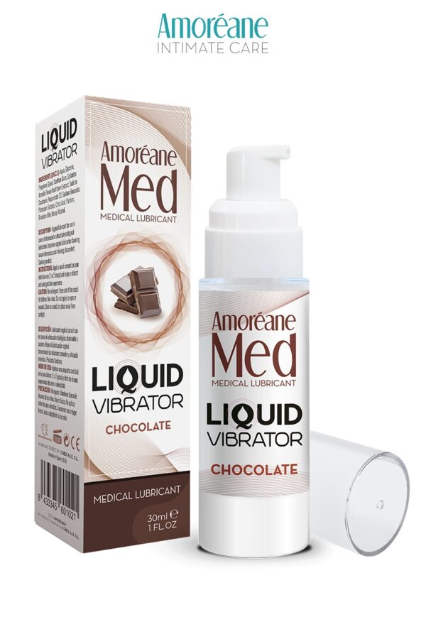 Lubrifiant stimulant Chocolat 30ml - Amoreane Med