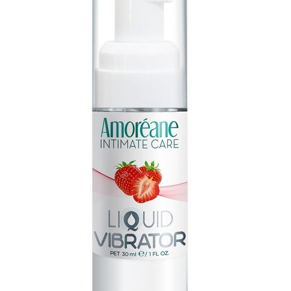 Lubrifiant stimulant Fraise 30ml – Amoreane Med
