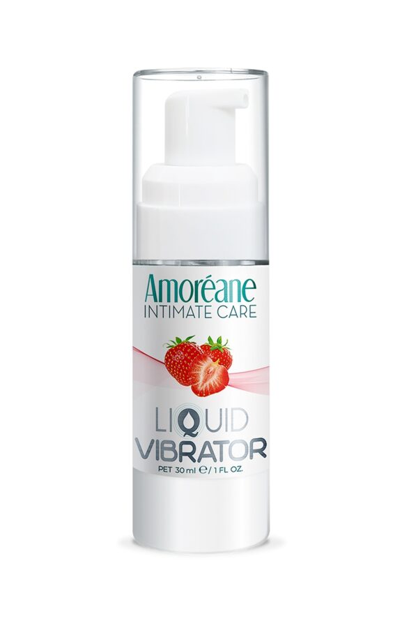 Lubrifiant stimulant Fraise 30ml – Amoreane Med - 94edenstreet.com - sexshop en ligne