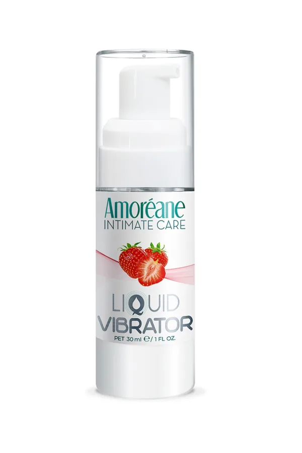 Lubrifiant stimulant Fraise 30ml – Amoreane Med - 94edenstreet.com - sexshop en ligne