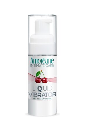 Lubrifiant stimulant Cerise 30ml – Amoreane Med - 94edenstreet.com - sexshop en ligne