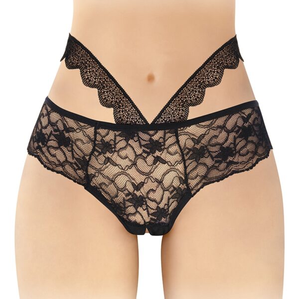 Culotte ouverte noire Marie – Fashion Secret