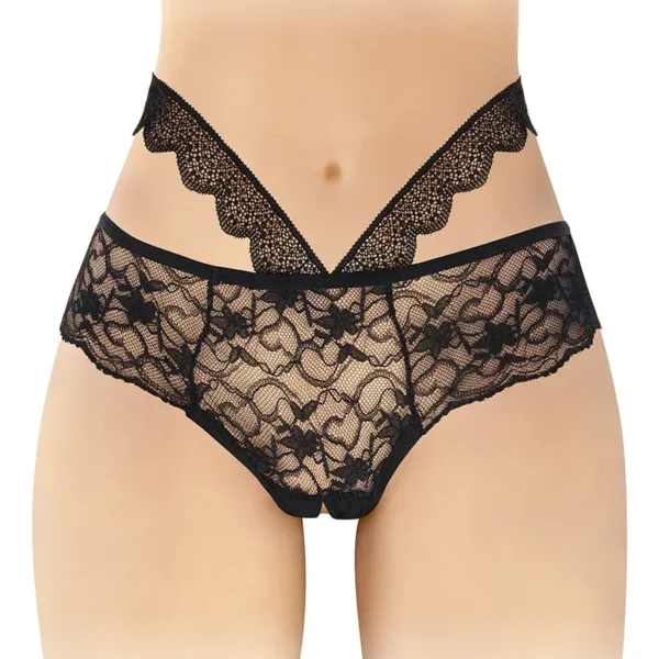 Culotte ouverte noire Marie – Fashion Secret
