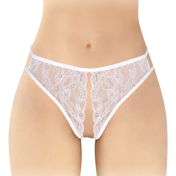 String blanc ouvert Victoria – Fashion Secret
