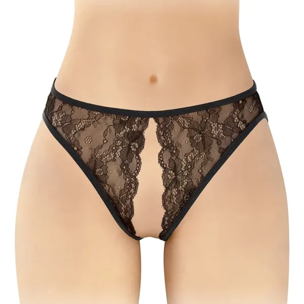 String noir ouvert Victoria – Fashion Secret