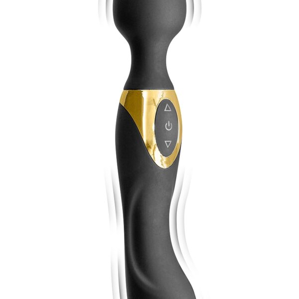 Vibromasseur wand 2 en 1 My Goddess – Black Empire