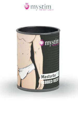 MasturbaTIN Ribbed Ricky – Mystim - 94edenstreet.com - sexshop en ligne