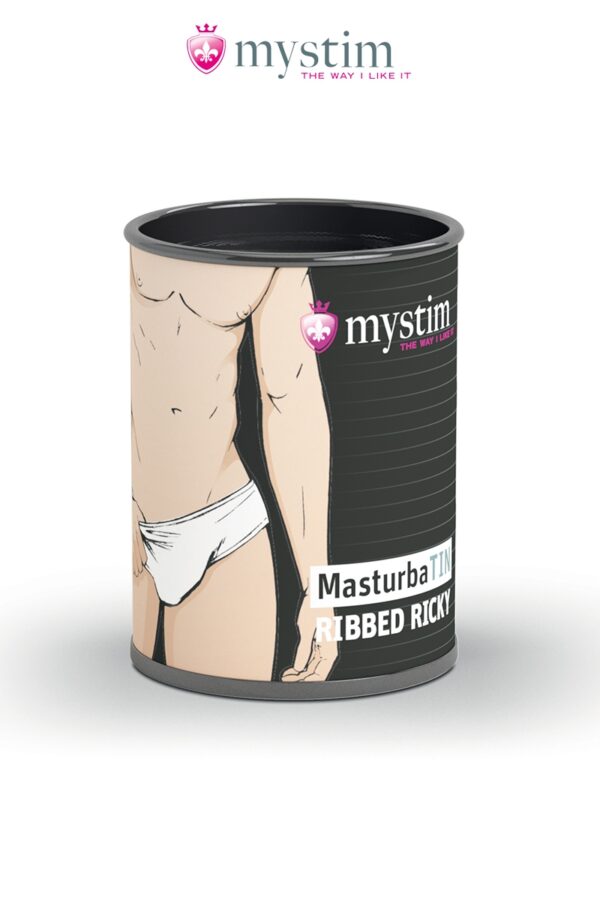 MasturbaTIN Ribbed Ricky  – Mystim - 94edenstreet.com - sexshop en ligne