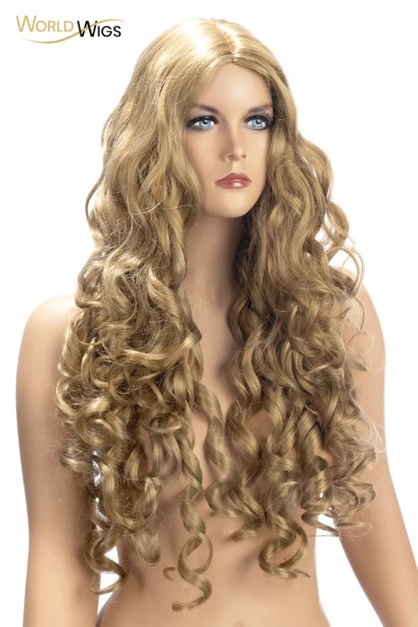 Perruque Angèle blonde – World Wigs - 94edenstreet.com - sexshop en ligne
