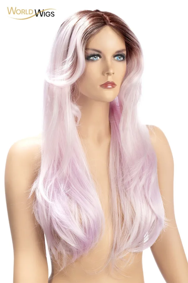 Perruque Aya parme – World Wigs - 94edenstreet.com - sexshop en ligne