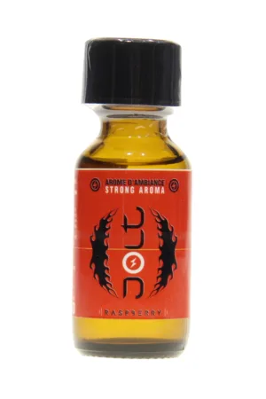 Poppers Jolt Red Framboise 25ml - 94edenstreet.com - sexshop en ligne