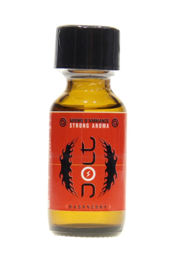 Poppers Jolt Red Framboise 25ml - 94edenstreet.com - sexshop en ligne