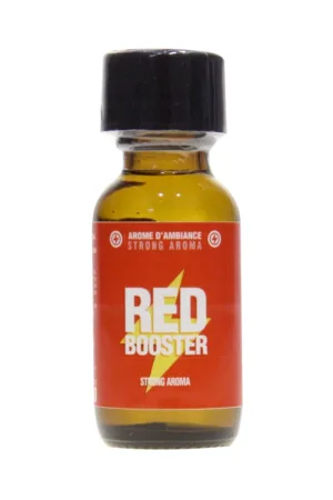 Poppers Red Booster 25ml - 94edenstreet.com - sexshop en ligne