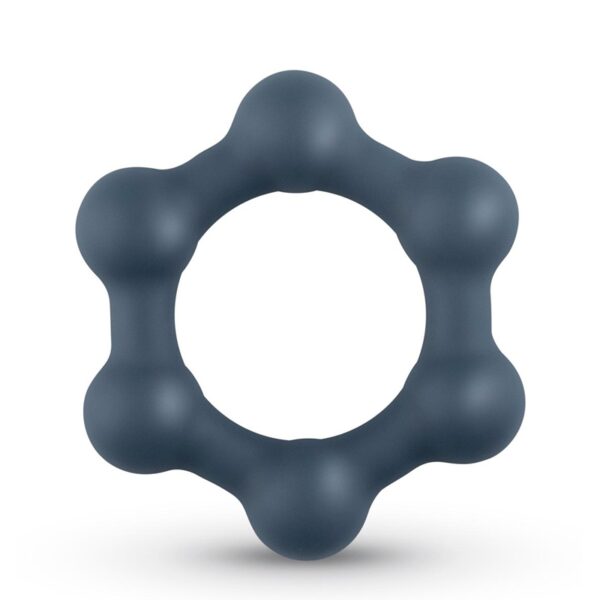 Cockring Hexagonal avec billes en acier – Boners