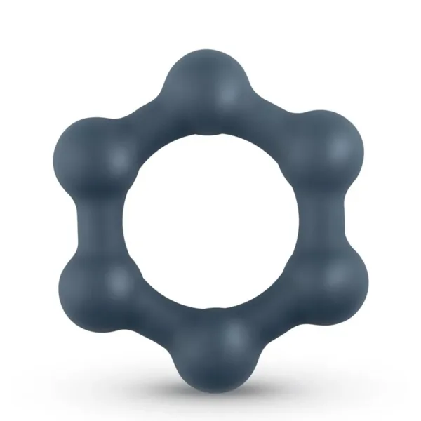 Cockring Hexagonal avec billes en acier – Boners