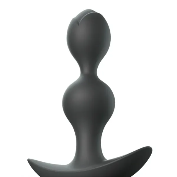 Plug anal vibrant Twinny Bud noir