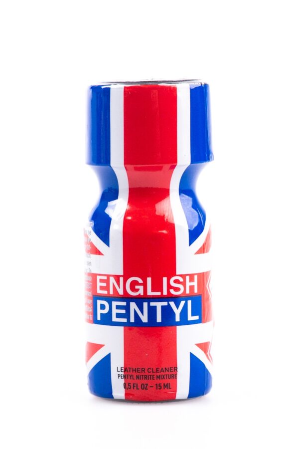 Poppers English Pentyl 15ml - 94edenstreet.com - sexshop en ligne