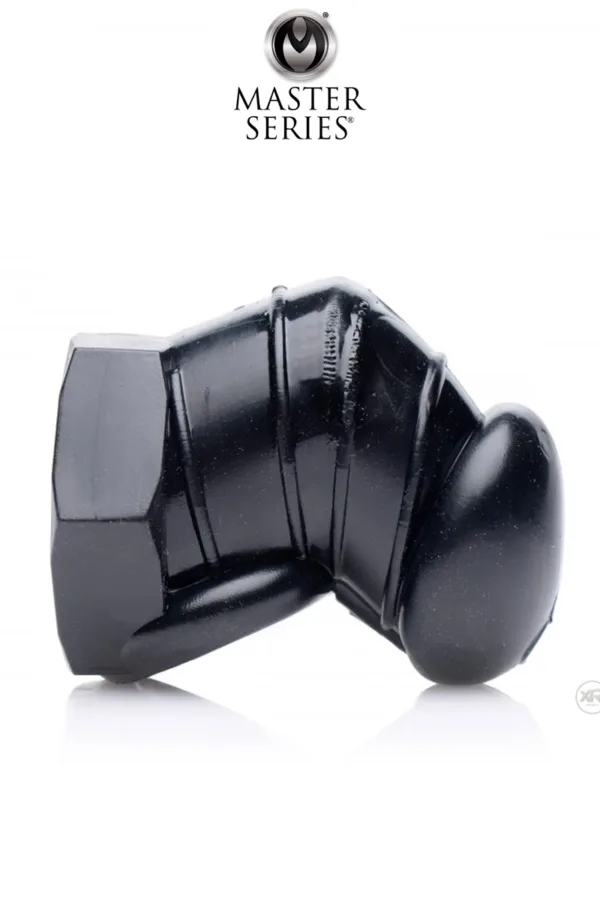 Cage de chasteté restrictive noire – Master Series - 94edenstreet.com - sexshop en ligne