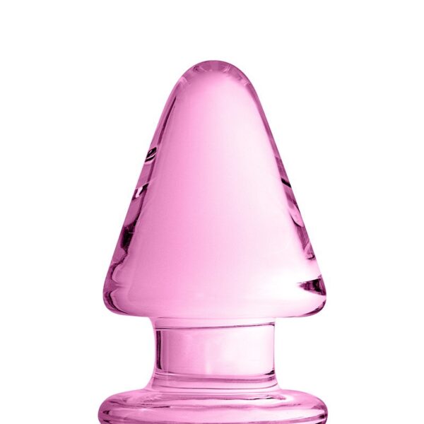 Plug anal verre Glossy Toys n° 23 Pink