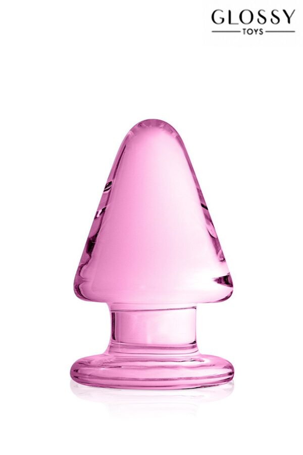 Plug anal verre Glossy Toys n° 23 Pink - 94edenstreet.com - sexshop en ligne