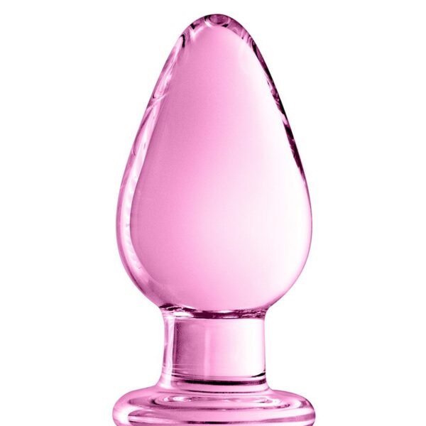 Plug anal verre Glossy Toys n° 25 Pink