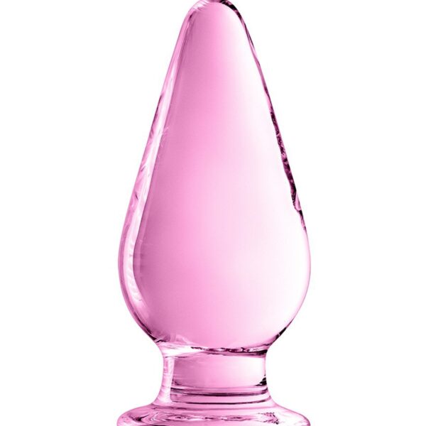 Plug anal verre Glossy Toys n° 26 Pink