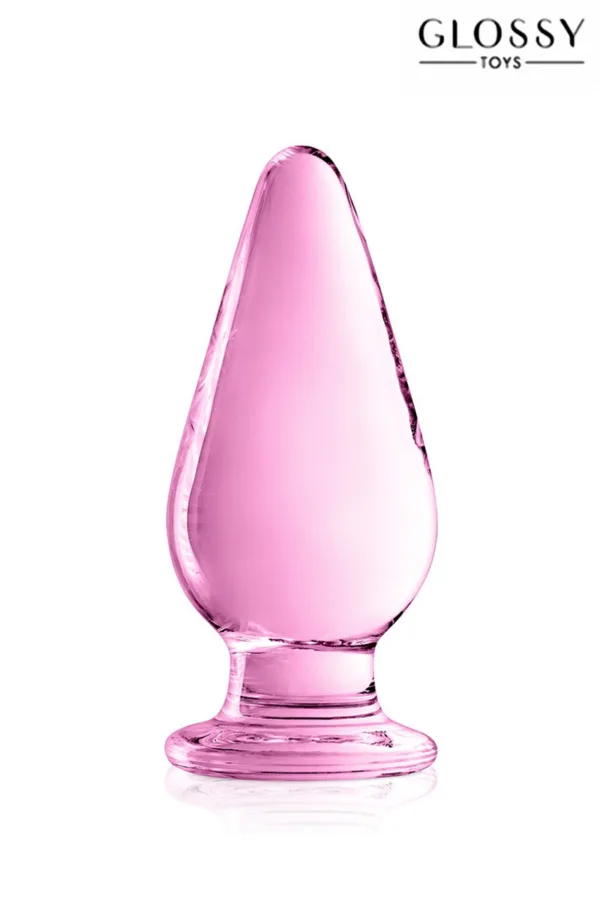 Plug anal verre Glossy Toys n° 26 Pink - 94edenstreet.com - sexshop en ligne