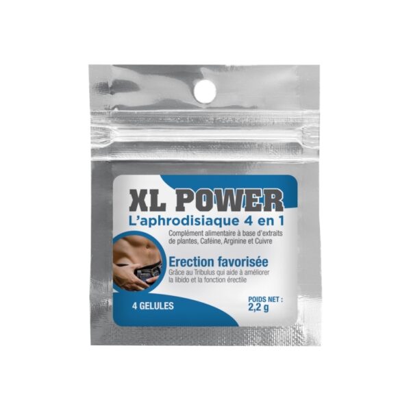 XL Power (4 gélules) – Aphrodisiaque
