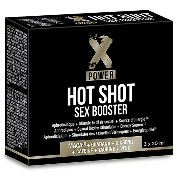 Hot Shot Sex Booster (3 x 20 ml) – XPOWER