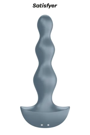 Plug anal vibrant Lolli Plug 2 gris – Satisfyer - 94edenstreet.com - sexshop en ligne
