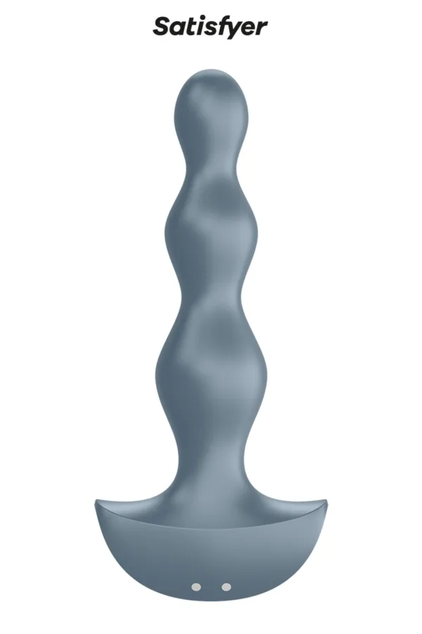 Plug anal vibrant Lolli Plug 2 gris – Satisfyer - 94edenstreet.com - sexshop en ligne