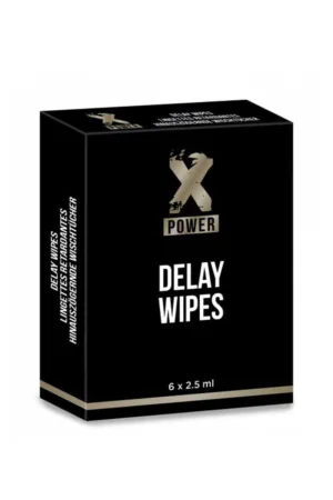 6 lingettes retardantes – XPOWER - 94edenstreet.com - sexshop en ligne