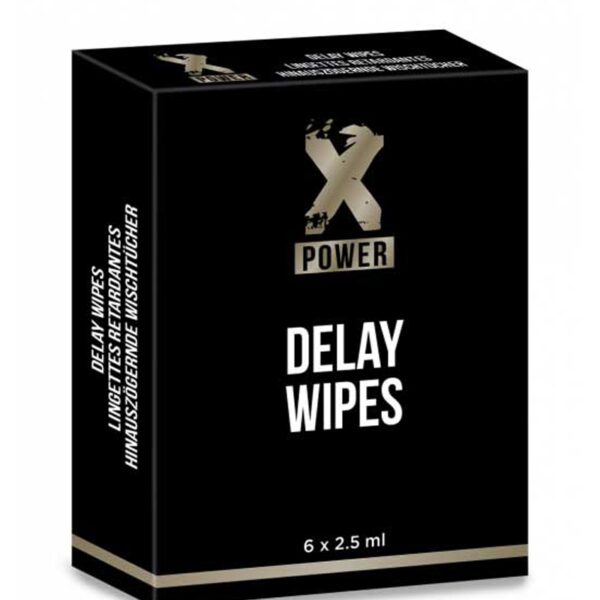 6 lingettes retardantes – XPOWER