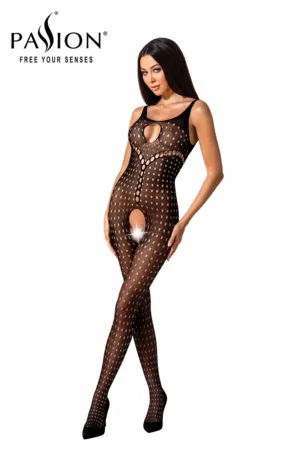 Combinaison résille BS078 – Noir - 94edenstreet.com - sexshop en ligne