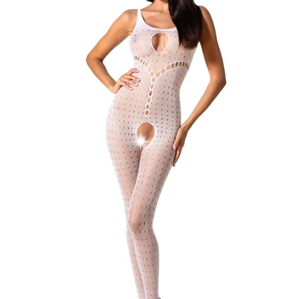 Combinaison résille BS078 – Blanc