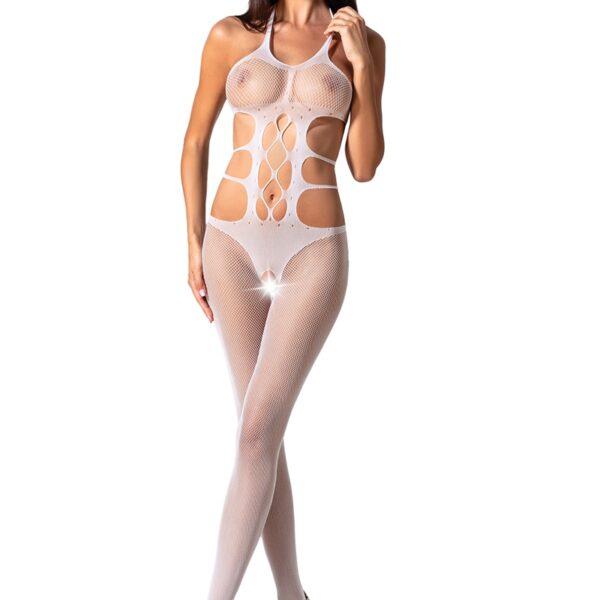 Combinaison résille BS084 – Blanc