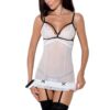Nuisette à jarretelles Orihime – Passion - 94edenstreet.com - sexshop en ligne