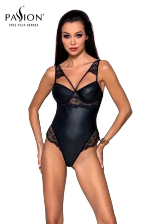 Body faux cuir Loona – Passion - 94edenstreet.com - sexshop en ligne