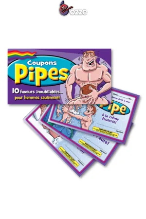 Coupons pipes pour hommes - 94edenstreet.com - sexshop en ligne