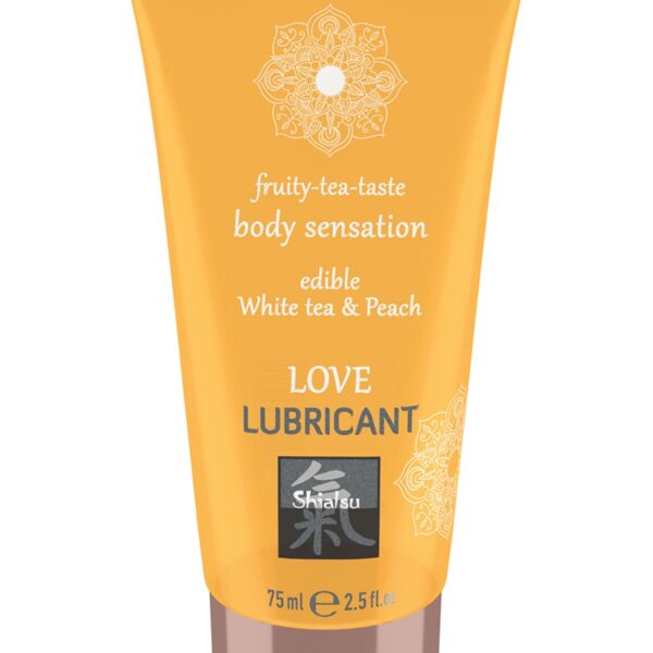 Lubrifiant comestible Thé et Pèche – Shiatsu
