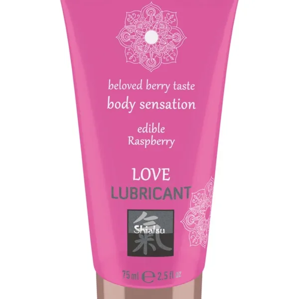 Lubrifiant comestible Framboise – Shiatsu