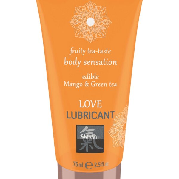Lubrifiant comestible mangue et thé vert – Shiatsu
