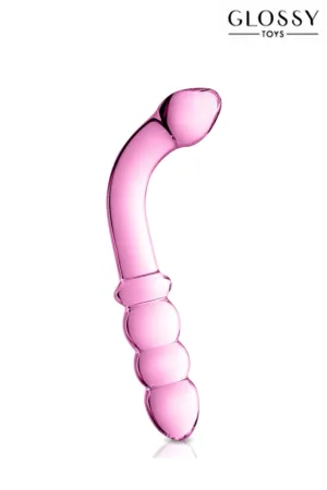 Gode verre Glossy Toys n° 8 Pink - 94edenstreet.com - sexshop en ligne